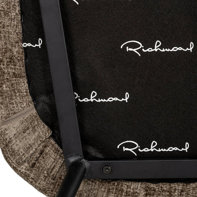 Stoel Xandra stone chenille brandvertragend by Richmond Interiors
