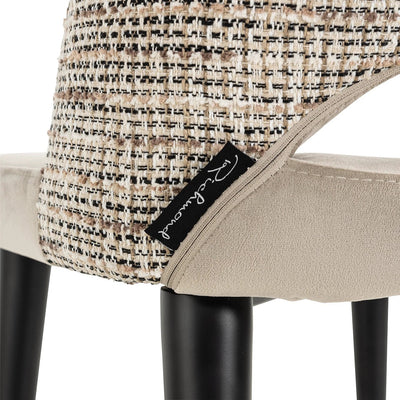Eetkamerstoel Tabitha trendy nature / khaki (set van 2) by Richmond Interiors