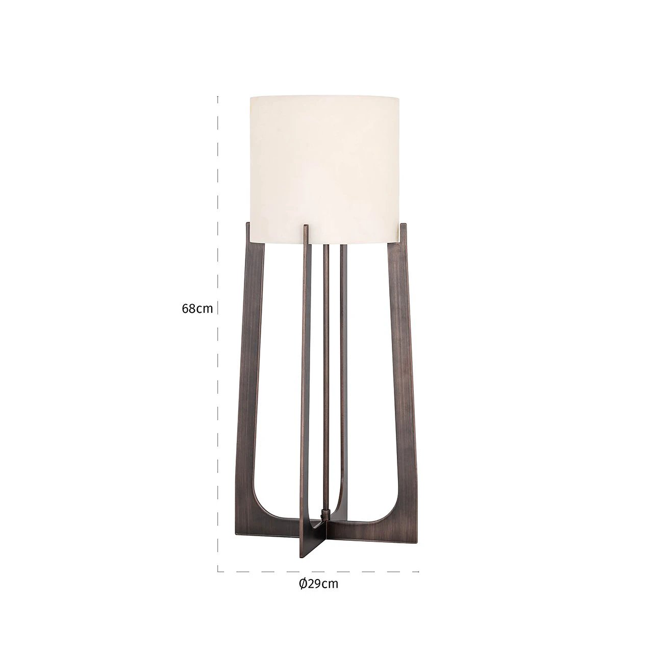 Tafellamp Loura groot (Bronze) by Richmond Interiors
