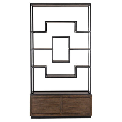Wandkast Bonvoy brown 2-laden (Brown) by Richmond Interiors