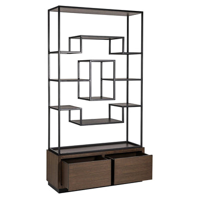 Wandkast Bonvoy brown 2-laden (Brown) by Richmond Interiors
