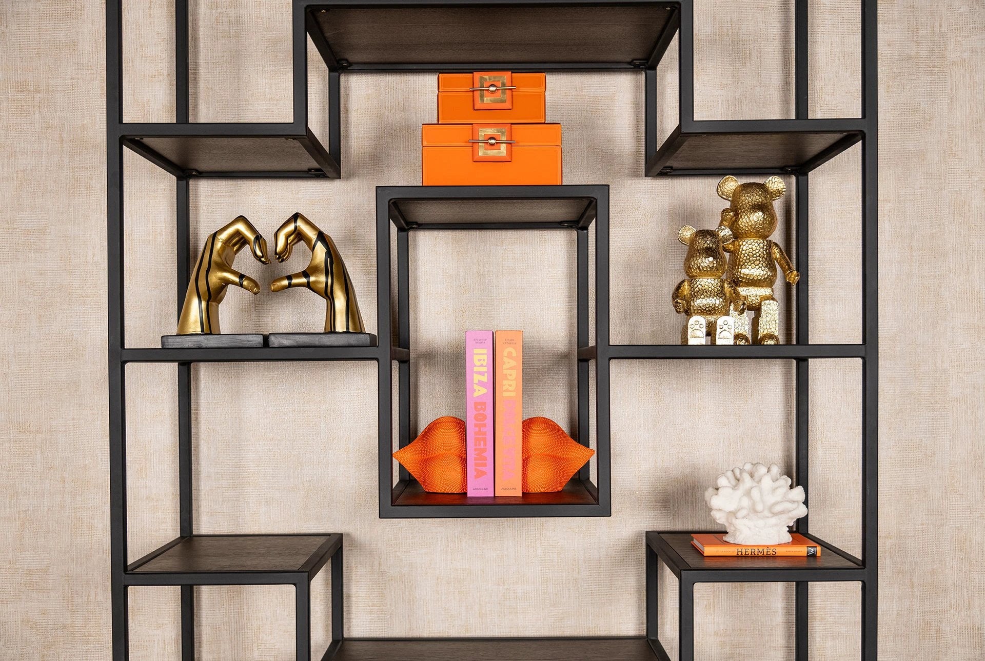 Wandkast Bonvoy brown 2-laden (Brown) by Richmond Interiors