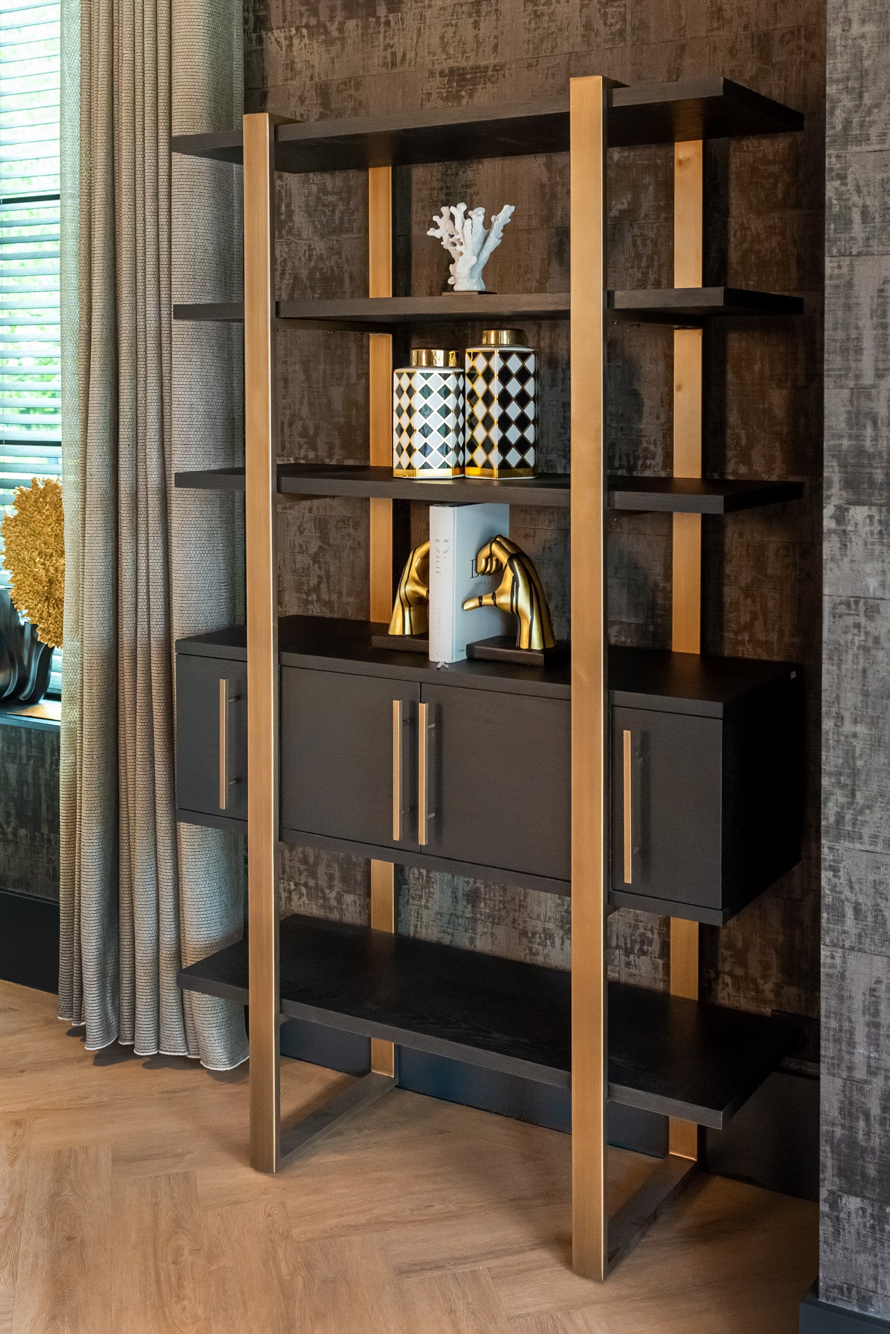 Wandkast Cambon 4-deuren 4-planken - depauwwonen