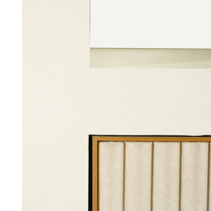 Wandkast Tivoli met gebogen bovenkant 2-deurs 3-planken - depauwwonen