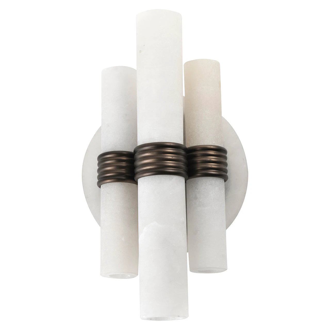 Wandlamp Alabaster Zara (Wit) by Richmond Interiors