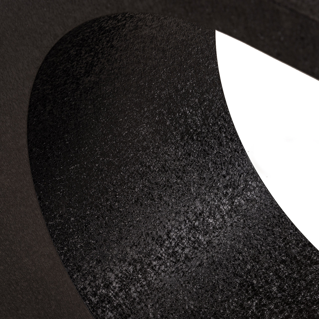 Wandtafel Bazel (Zwart/goud) - depauwwonen