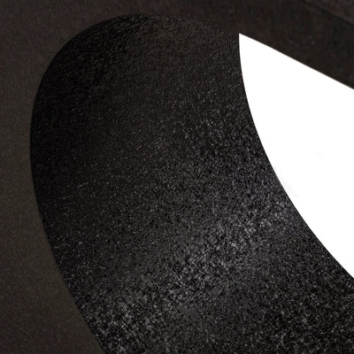 Wandtafel Bazel (Zwart/goud) by Richmond Interiors