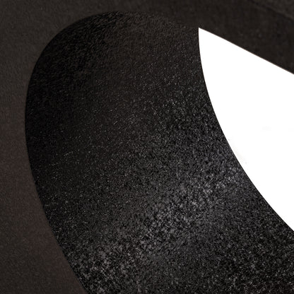 Wandtafel Bazel (Zwart/goud) - depauwwonen