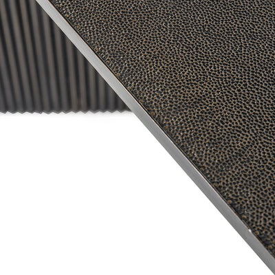 Wandtafel Gizen (Zwart/goud) by Richmond Interiors