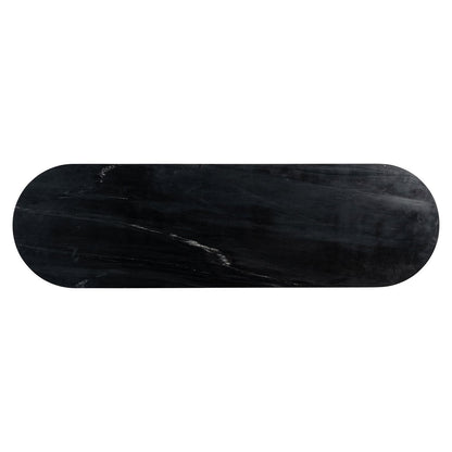 Wandtafel Maddox (Zwart/goud) - depauwwonen