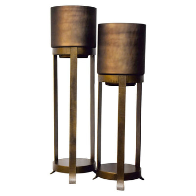 Windlicht Mione groot (Bronze) by Richmond Interiors