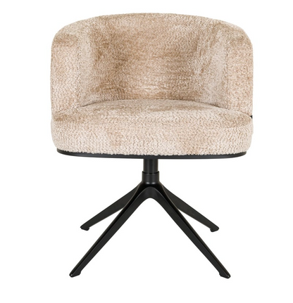 Draai Eetkamerstoel Cheyenne Lovely Beige - depauwwonen
