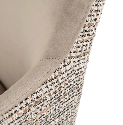 Draai Eetkamerstoel Lisonne Be Trendy Nature / Khaki by Richmond Interiors