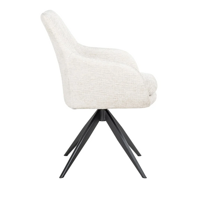 Draai Eetkamerstoel Lisonne Cream Fusion - depauwwonen