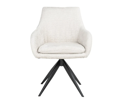 Draai Eetkamerstoel Lisonne Cream Fusion by Richmond Interiors