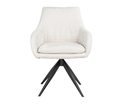 Draai Eetkamerstoel Lisonne Cream Fusion - depauwwonen