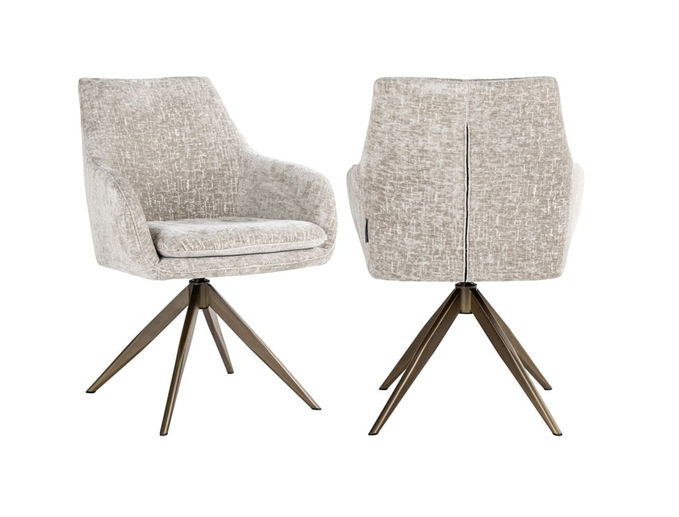 Draai Eetkamerstoel Lisonne Pearl Island - depauwwonen