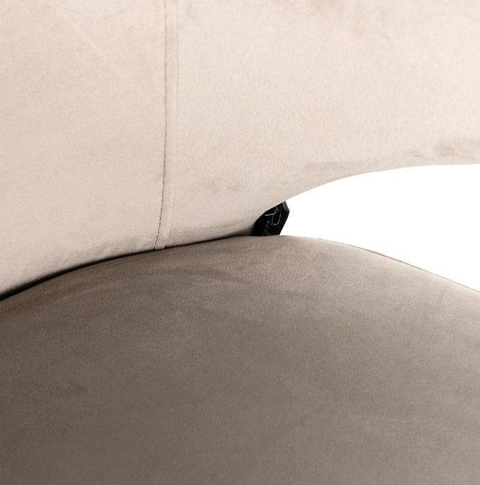 Draaibare Eetkamerstoel Milly Khaki Velvet - depauwwonen