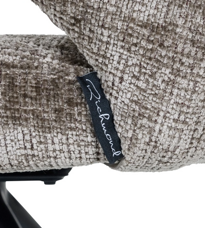 Draaibare Eetkamerstoel Milly Stone Chenille - depauwwonen