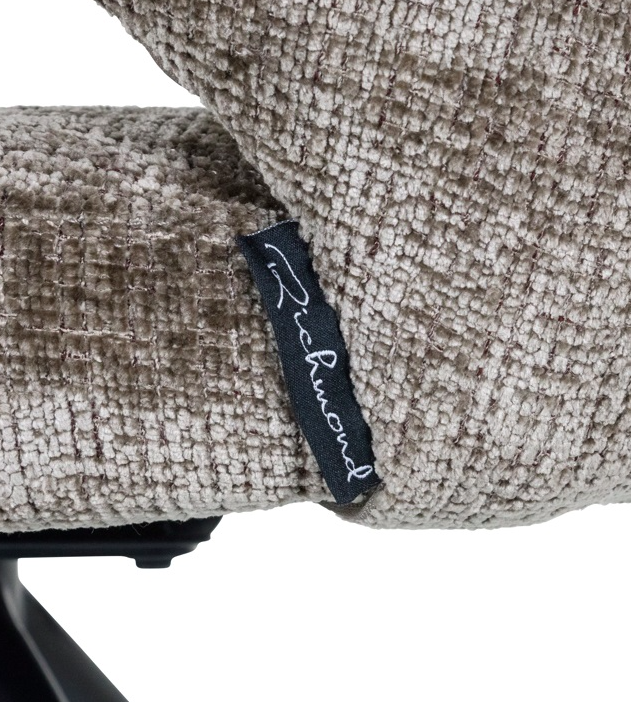 Draaibare Eetkamerstoel Milly Stone Chenille - depauwwonen