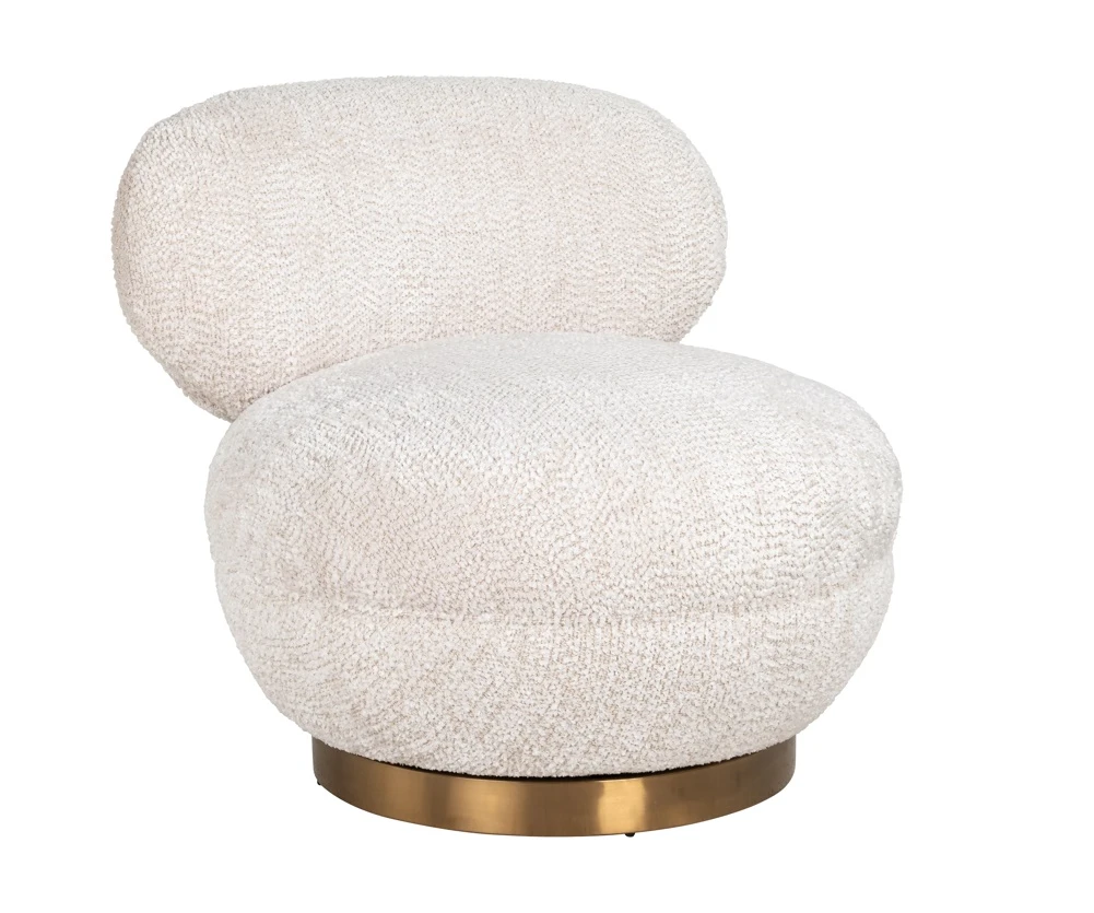 Draaifauteuil Jace Lovely Cream by Richmond Interiors