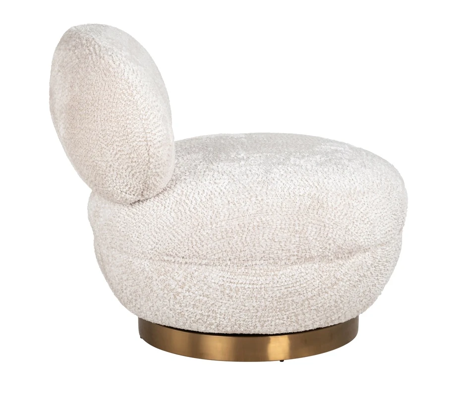 Draaifauteuil Jace Lovely Cream by Richmond Interiors