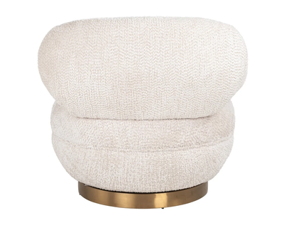 Draaifauteuil Jace Lovely Cream by Richmond Interiors