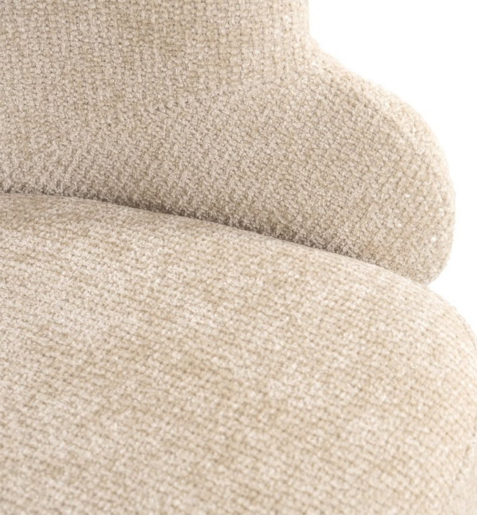 Draaistoel Kayla Cream - depauwwonen