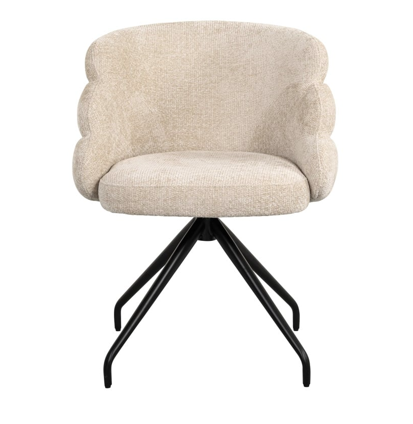 Draaistoel Kayla Cream - depauwwonen