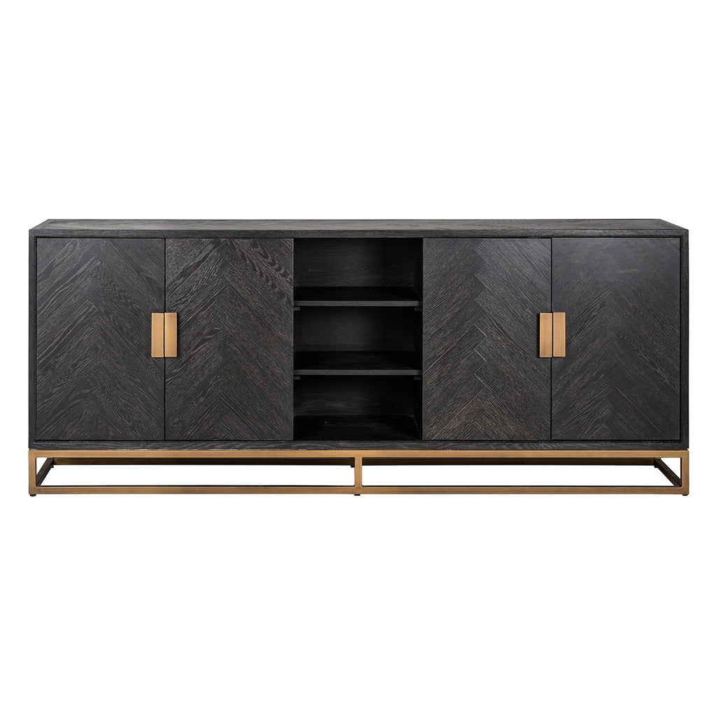 Dressoir Blackbone Brass 4 deuren - depauwwonen
