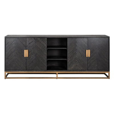 Dressoir Blackbone Brass 4 deuren by Richmond Interiors