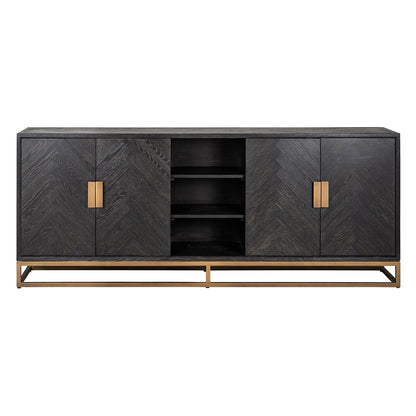 Dressoir Blackbone Brass 4 deuren - depauwwonen