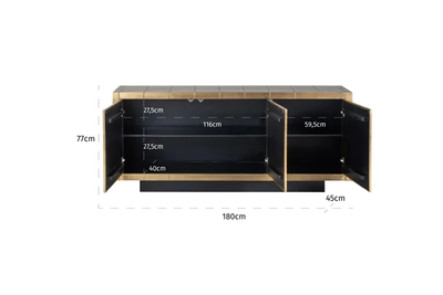 Dressoir Collada - 3 deuren by Richmond Interiors