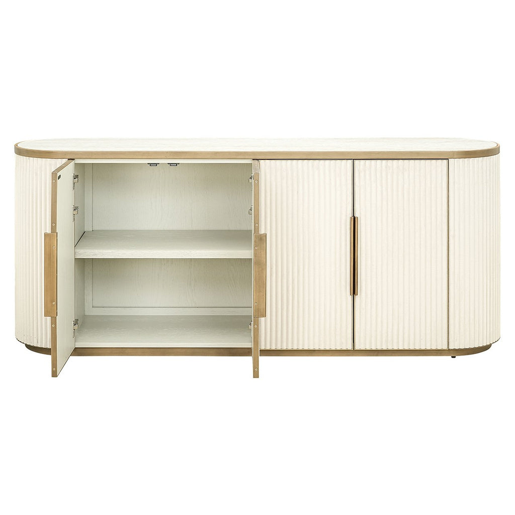 Dressoir Tivoli 4-deurs (Wit) - depauwwonen