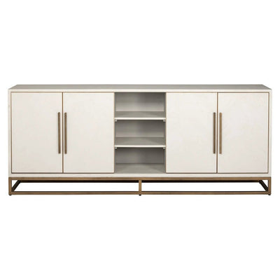 Dressoir Whitebone Messing 4-deuren by Richmond Interiors