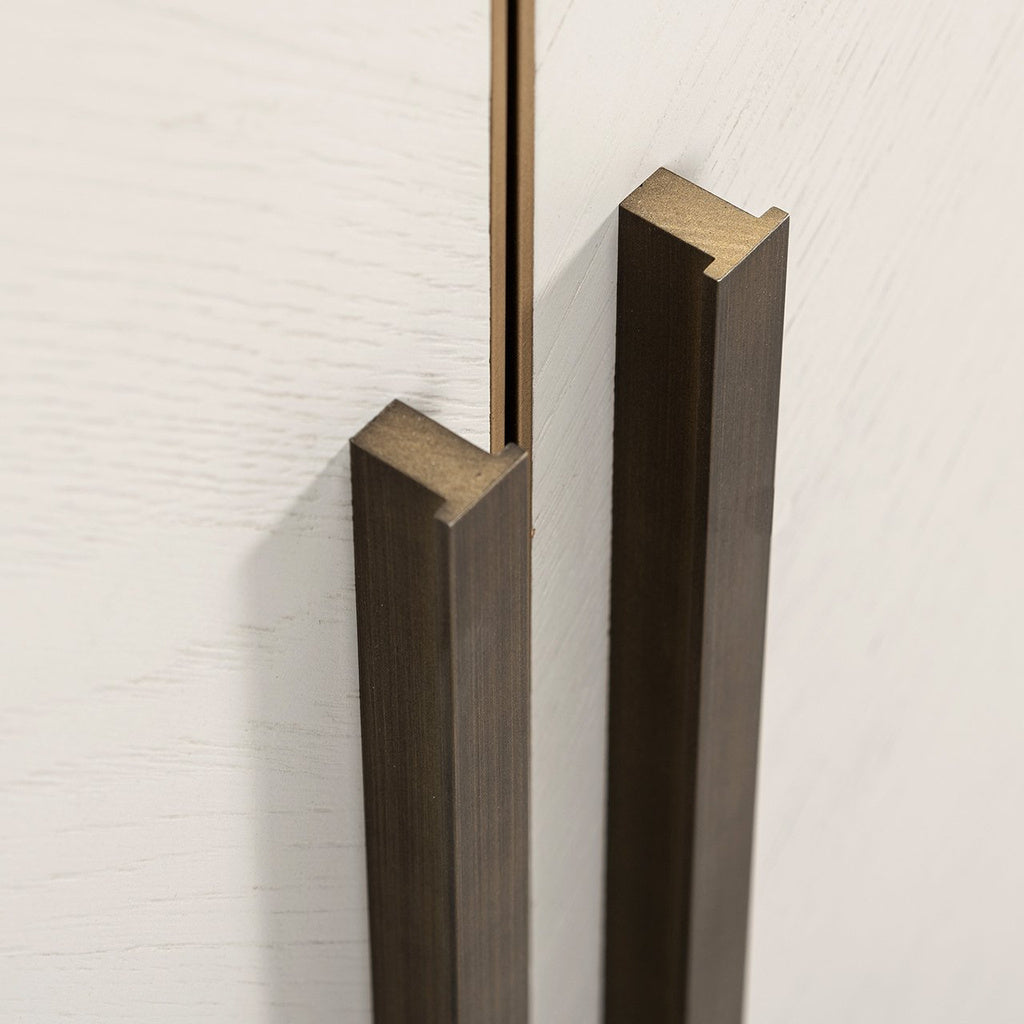 Dressoir Whitebone Messing 4-deuren - depauwwonen