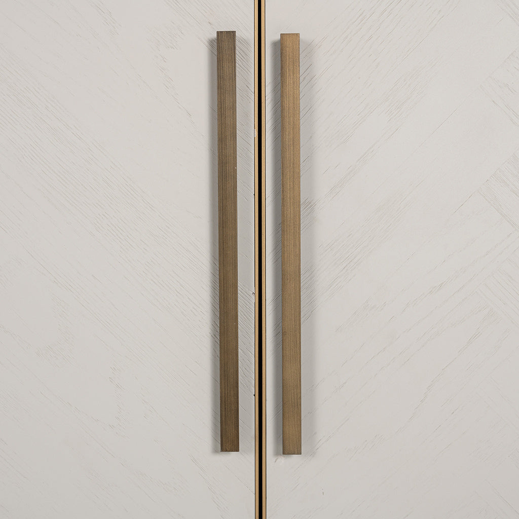 Dressoir Whitebone Messing 4-deuren - depauwwonen