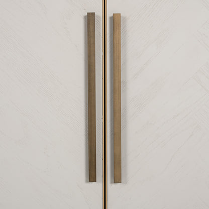 Dressoir Whitebone Messing 4-deuren - depauwwonen