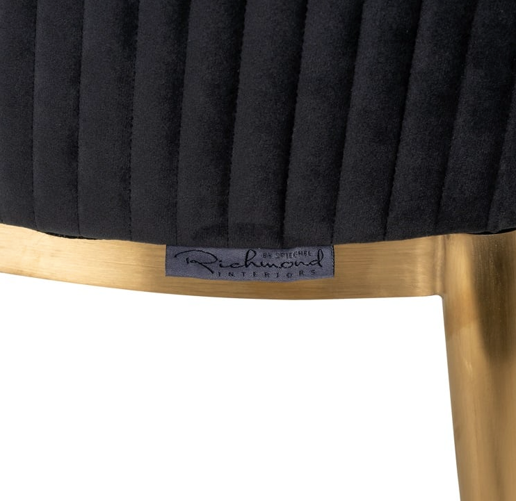 Eetkamerstoel Breeze Antracite Velvet - depauwwonen