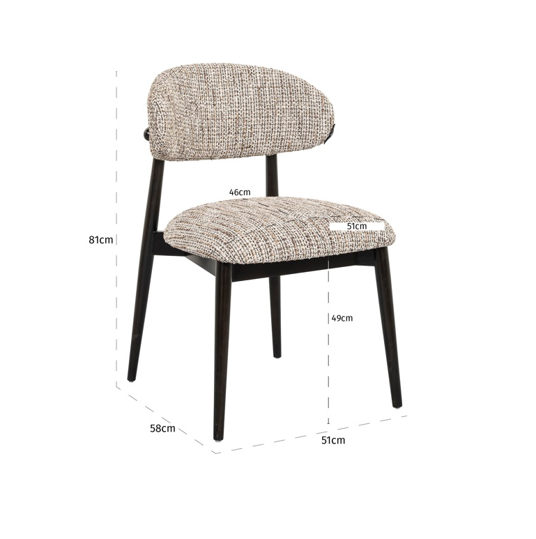 Eetkamerstoel Cherry Trendy Nature - depauwwonen