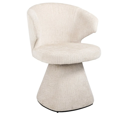 Eetkamerstoel Gatsbi Beige Chenille brandvertragend by Richmond Interiors