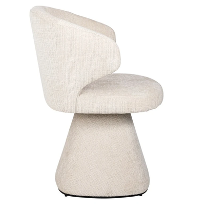 Eetkamerstoel Gatsbi Beige Chenille brandvertragend by Richmond Interiors