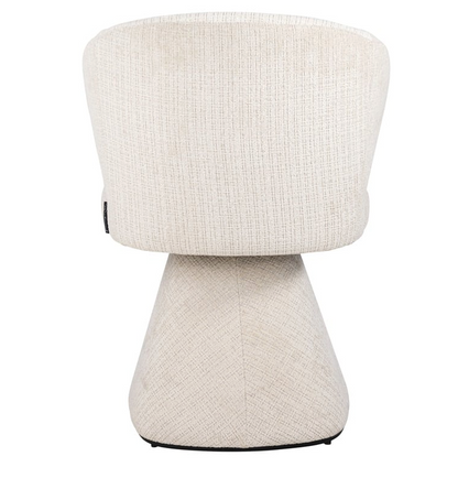 Eetkamerstoel Gatsbi Beige Chenille brandvertragend - depauwwonen