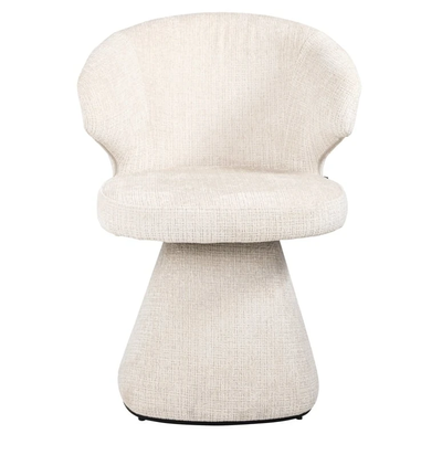 Eetkamerstoel Gatsbi Beige Chenille brandvertragend by Richmond Interiors