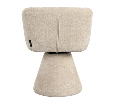 Draai Eetkamerstoel Madeline Cream Unicorn by Richmond Interiors