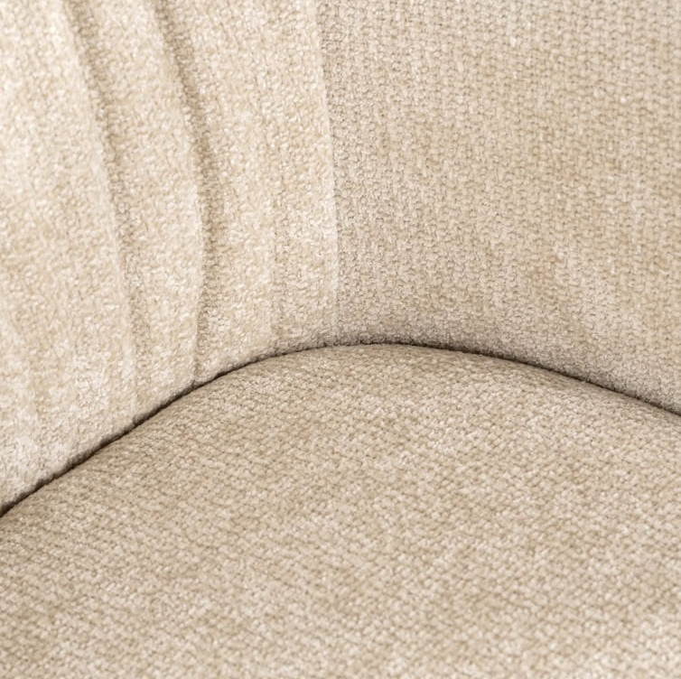 Draai Eetkamerstoel Madeline Cream Unicorn - depauwwonen