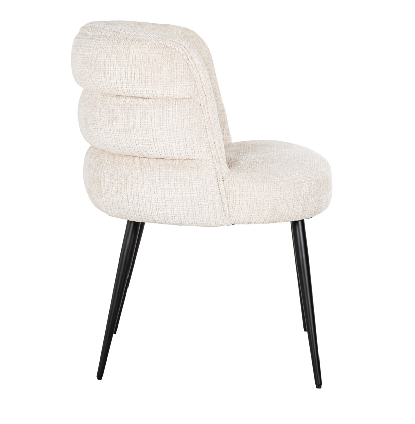Eetkamerstoel Stella Beige Chenille - depauwwonen