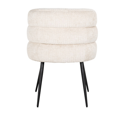 Eetkamerstoel Stella Beige Chenille - depauwwonen