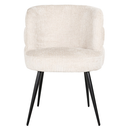 Eetkamerstoel Stella Beige Chenille - depauwwonen