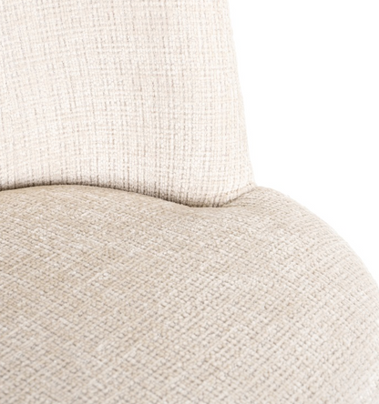Eetkamerstoel Stella Beige Chenille - depauwwonen